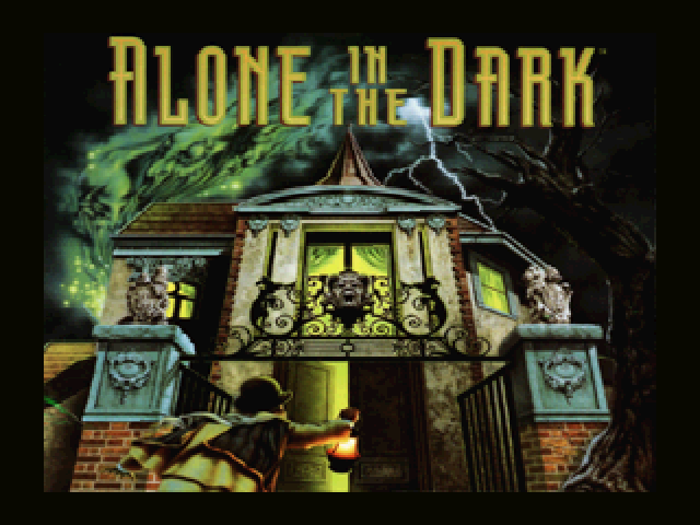 Alone in the Dark title screen