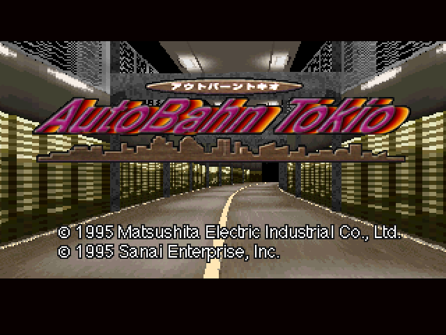 Autobahn Tokio title screen