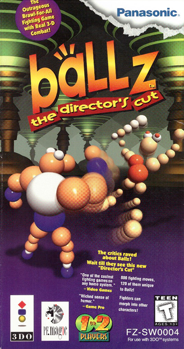Ballz: The Director's Cut box art