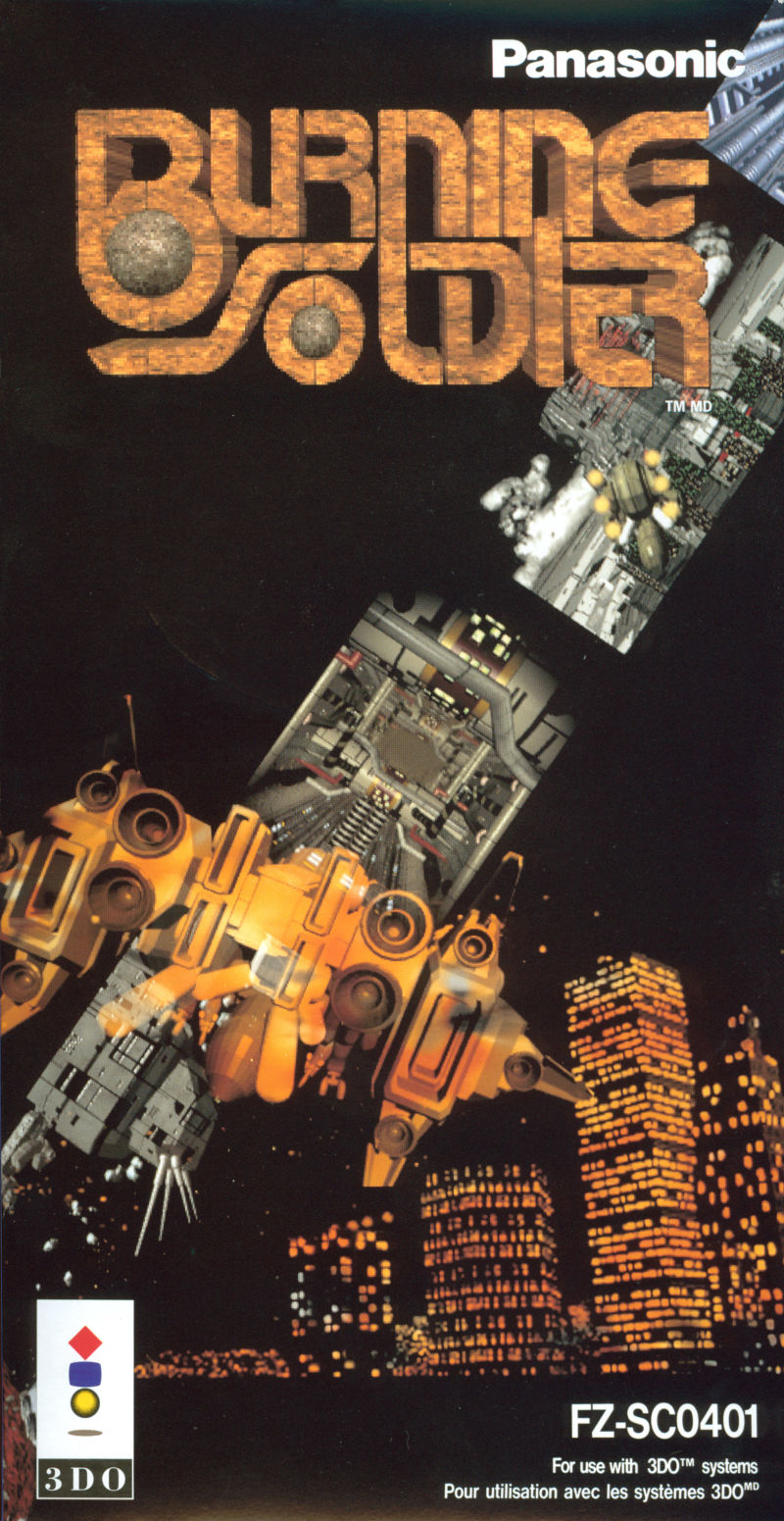 Burning Soldier box art