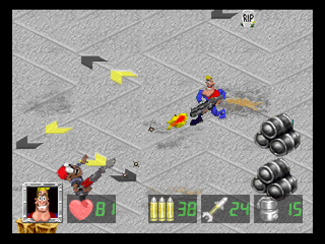 Captain Quazar gameplay screenshot