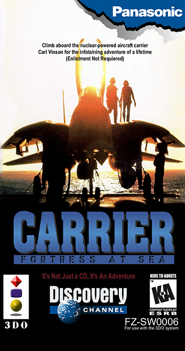 Carrier: Fortress at Sea box art