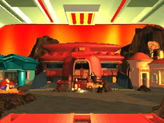 Chiki-chiki Machine Mou Race 2: In Space gameplay screenshot