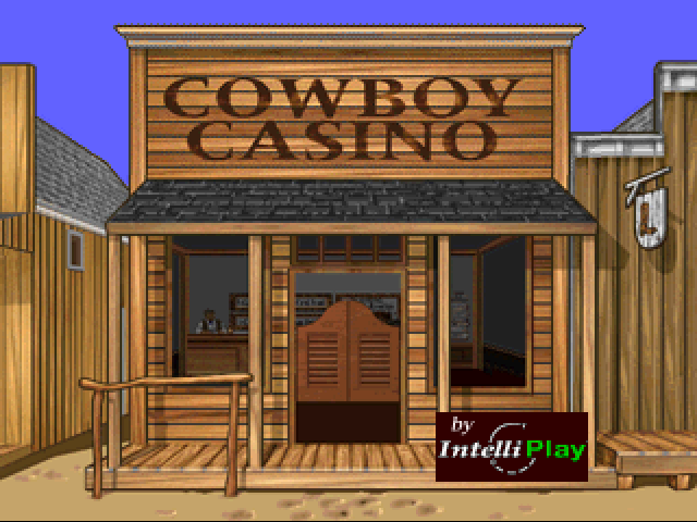 Cowboy Casino title screen