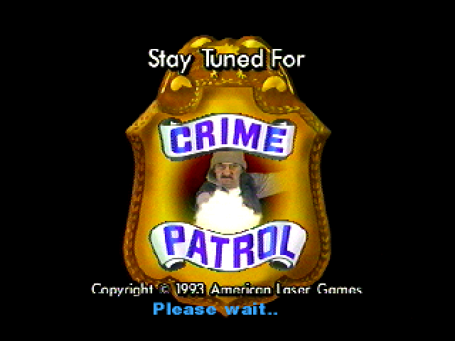 Crime Patrol title screen