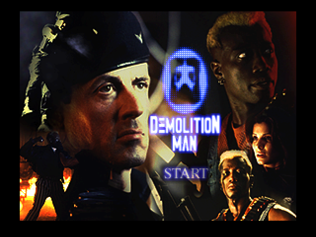 Demolition Man title screen