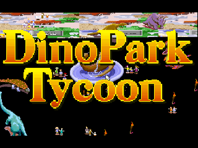 DinoPark Tycoon title screen
