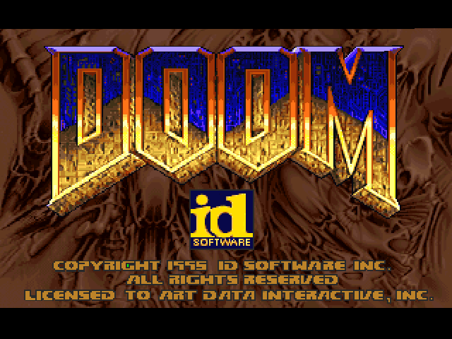 Doom title screen