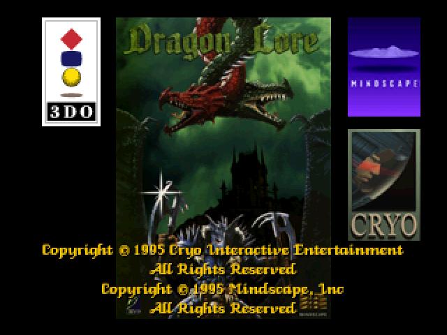 Dragon Lore: The Legend Begins title screen