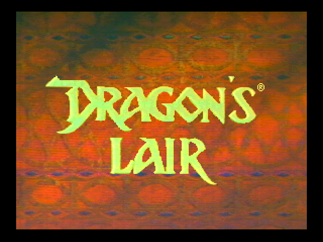 Dragon's Lair title screen