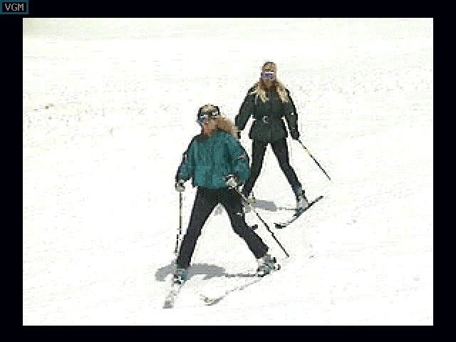 ESPN Let's Go Skiing gameplay screenshot