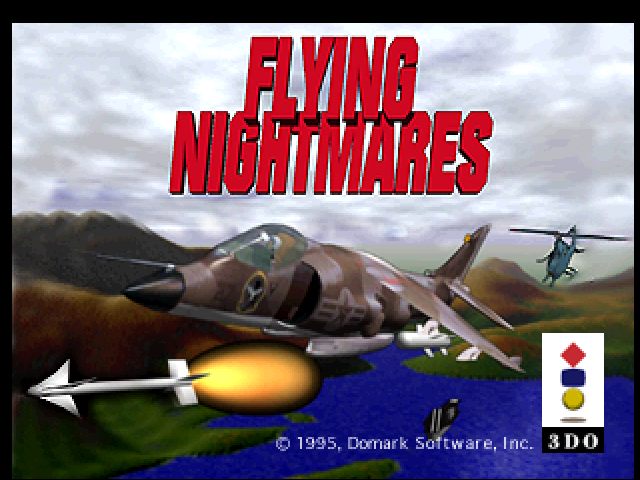 Flying Nightmares title screen