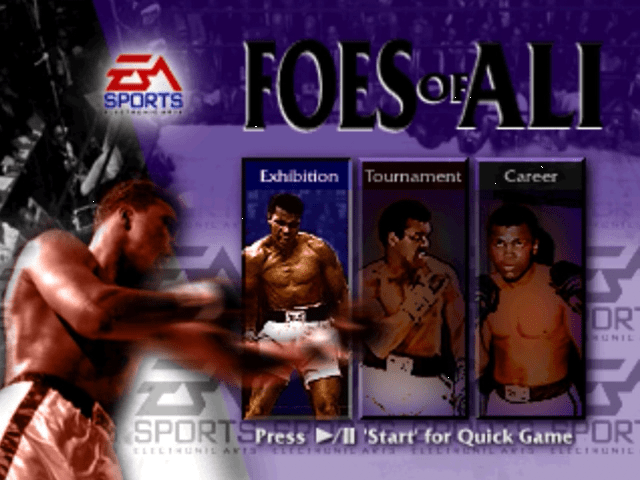 Foes of Ali title screen