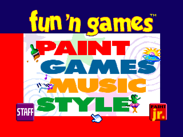 Fun 'N Games title screen