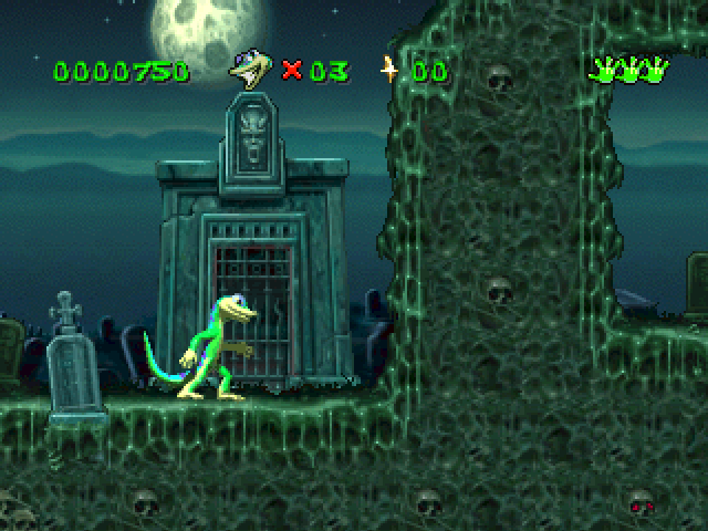 Gex gameplay screenshot