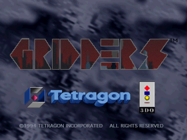 Gridders title screen