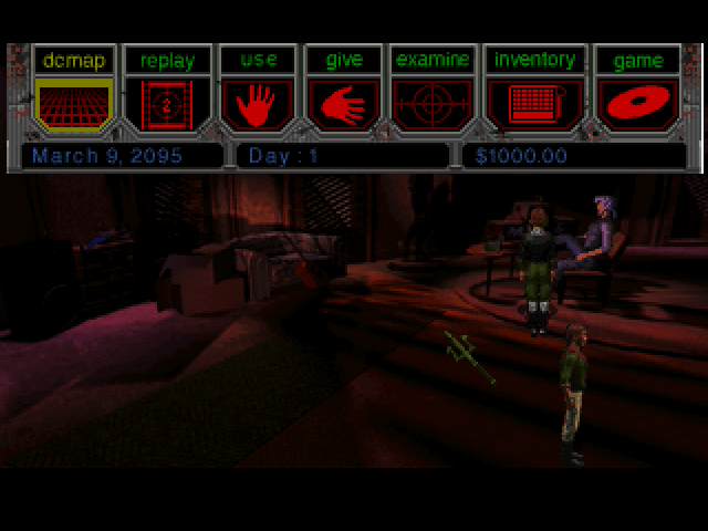 Hell: A Cyberpunk Thriller gameplay screenshot