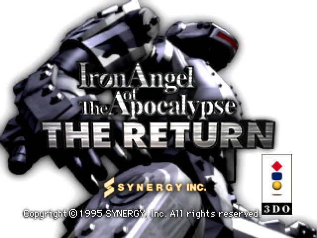Iron Angel of the Apocalypse: The Return title screen