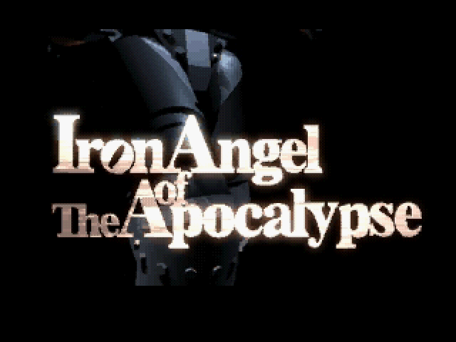 Iron Angel of the Apocalypse title screen