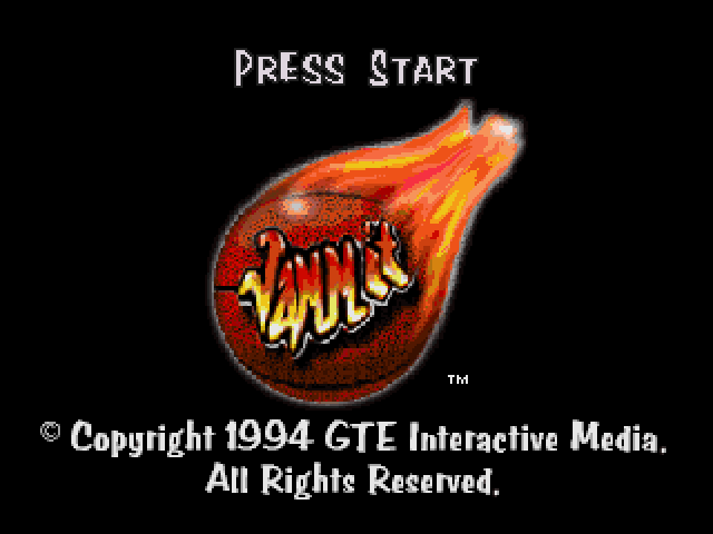 Jammit title screen