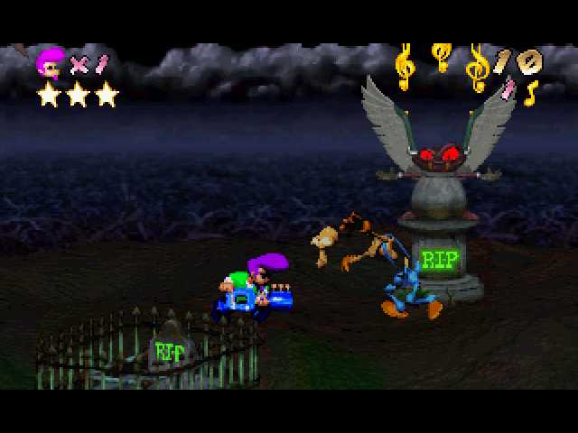 Johnny Bazookatone gameplay screenshot