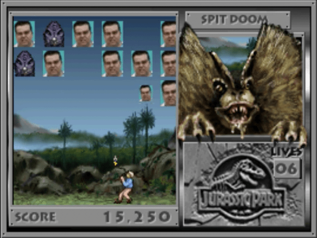 Jurassic Park Interactive gameplay screenshot