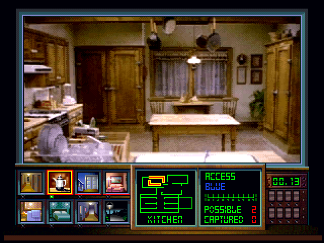 Night Trap gameplay screenshot