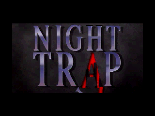 Night Trap title screen