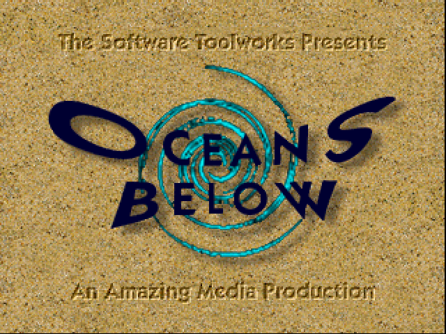 Oceans Below title screen