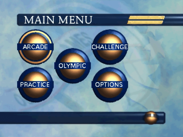 Olympic Summer Games: Atlanta '96 title screen