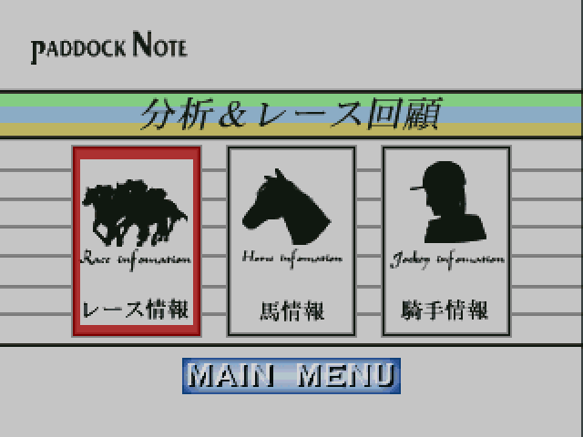 Paddock Note '95 gameplay screenshot