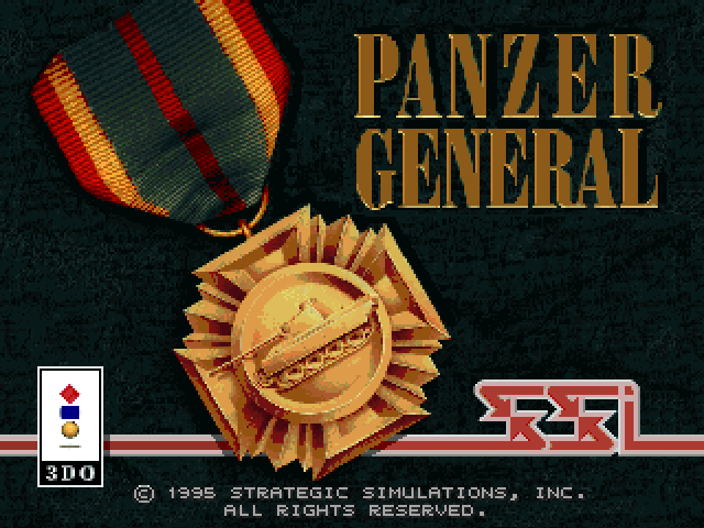 Panzer General title screen