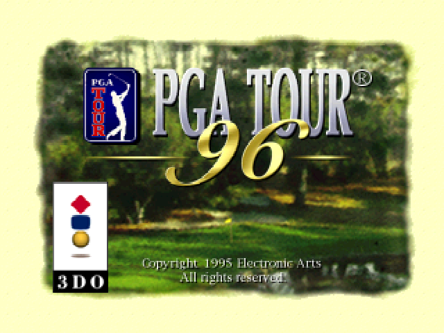 PGA Tour 96 title screen
