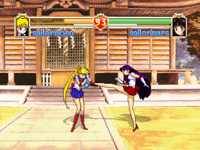 Pretty Soldier Sailor Moon S gameplay screenshot