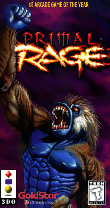 Primal Rage box art