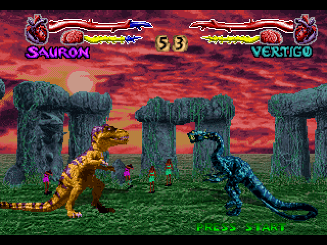 Primal Rage gameplay screenshot