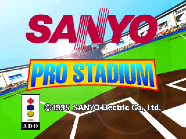Pro Stadium title screen