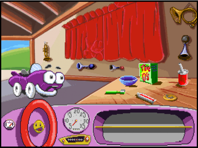 Putt-Putt Joins the Parade gameplay screenshot