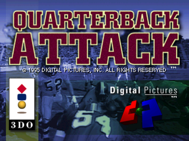 Quarterback Attack with Mike Ditka title screen