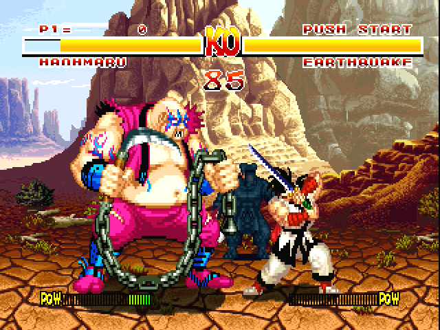 Samurai Shodown gameplay screenshot