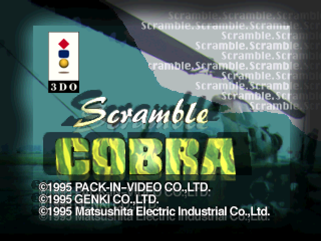 Scramble Cobra title screen