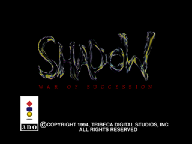 Shadow: War of Succession title screen