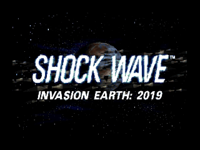 Shock Wave title screen