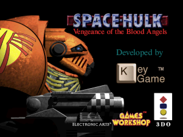 Space Hulk: Vengeance of the Blood Angels title screen