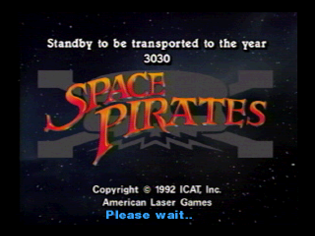 Space Pirates title screen