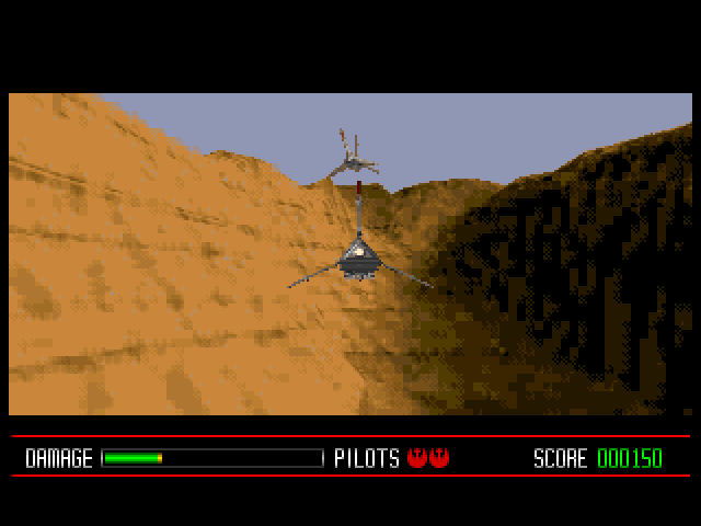 Star Wars: Rebel Assault gameplay screenshot
