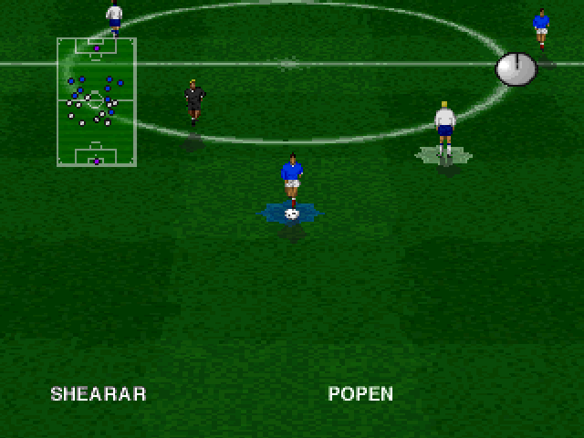 Striker: World Cup Special gameplay screenshot