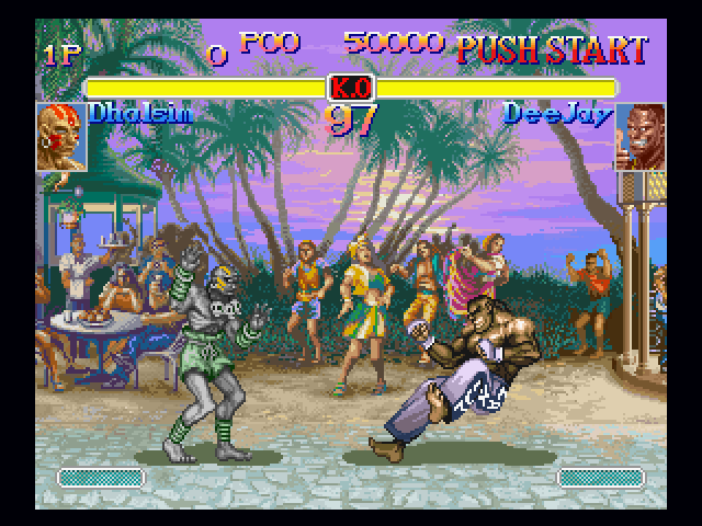 Super Street Fighter II Turbo gameplay screenshot