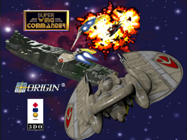 Super Wing Commander title screen