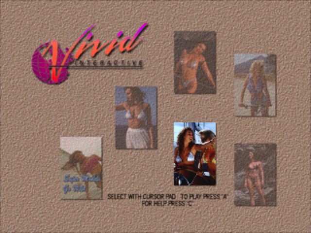 SuperModels Go Wild title screen